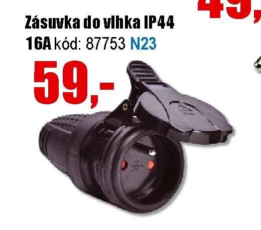 Zásuvka do vlhka IP44