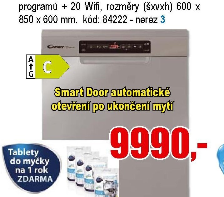 Myčka CANDY CDPN 4D620PX/E