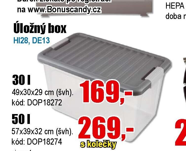 Úložný box 50l