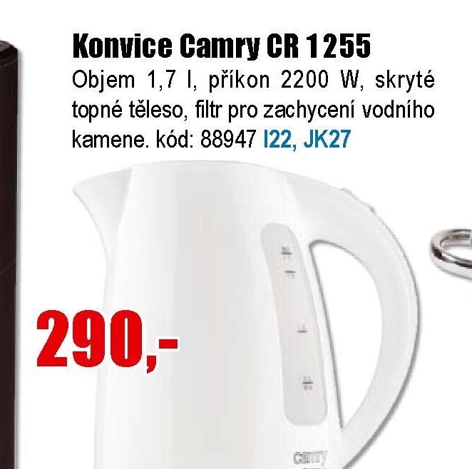 Konvice Camry CR 1255