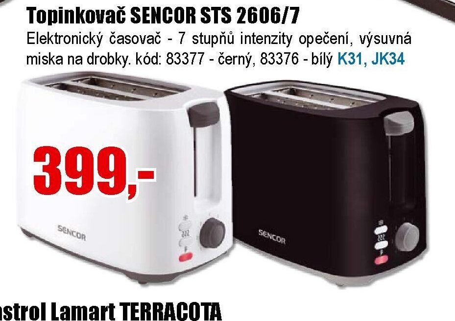 Topinkovač SENCOR STS 2606/7