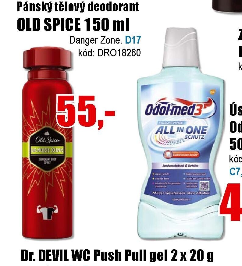 Pánský tělový deodorant OLD SPICE 150 ml