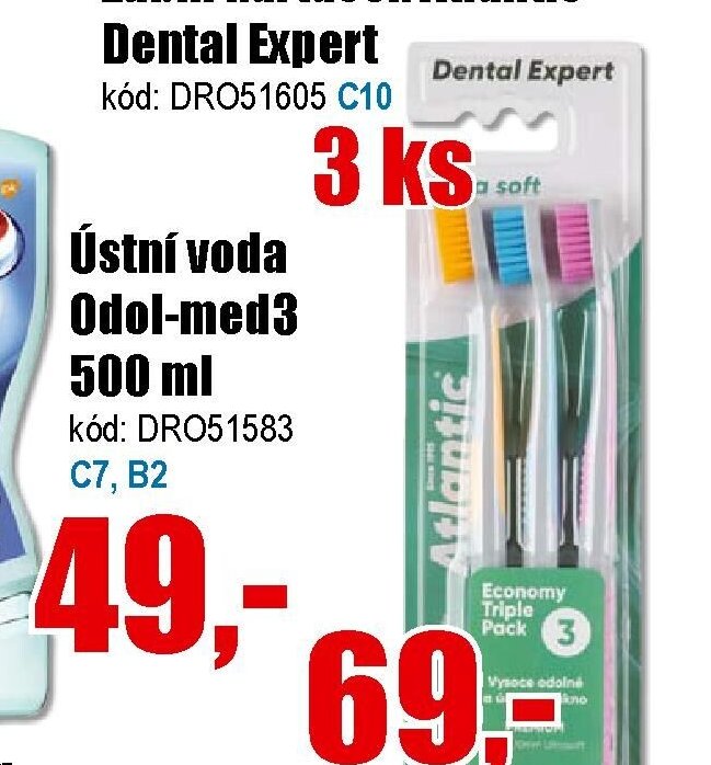 Ústní voda Odol-med3 500 ml