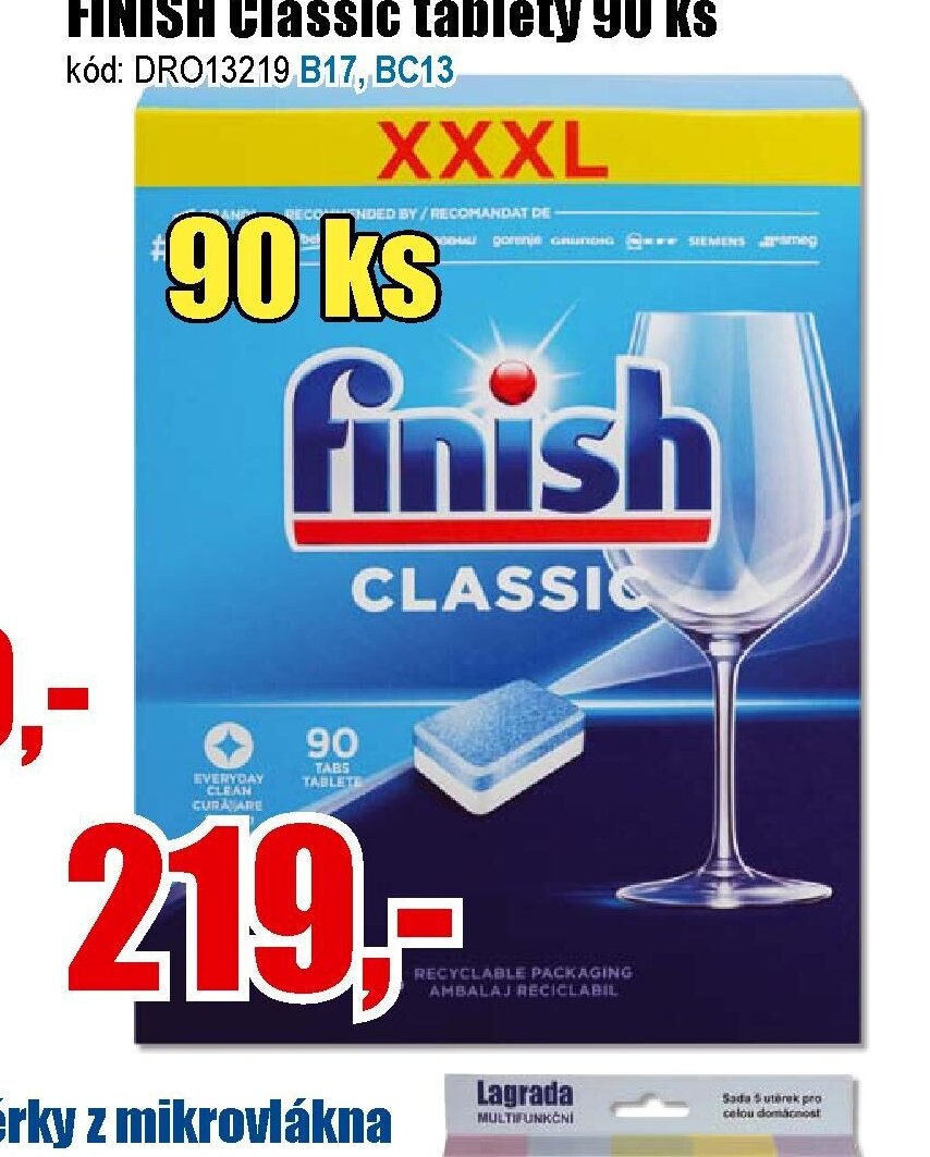 FINISH Classic tablety 90 ks