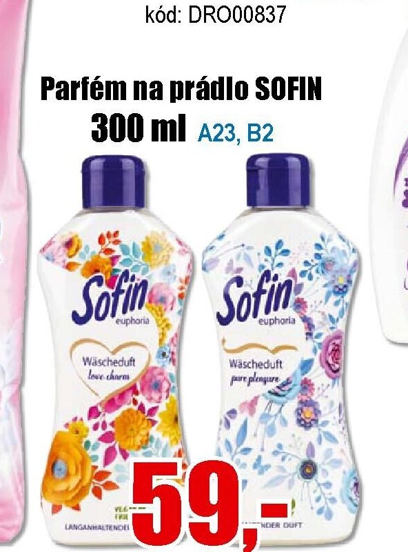 Parfém na prádlo SOFIN 300 ml
