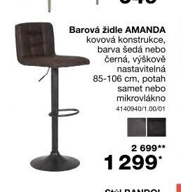 Barová židle AMANDA