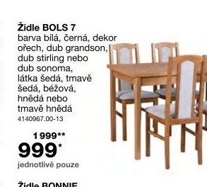 Židle BOLS 7