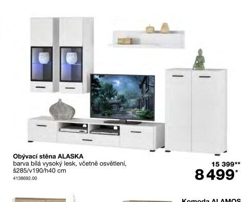 Obývací stěna ALASKA