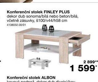 Konferenční stolek FINLEY PLUS