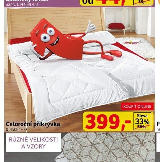 Celoroční přikrývka
