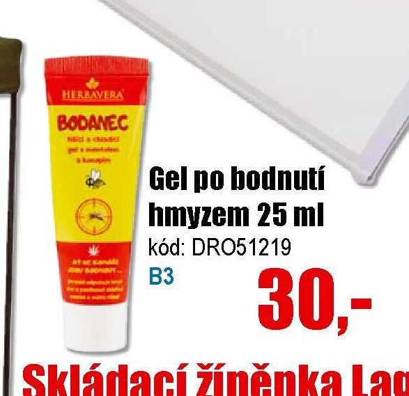 Gel po bodnutí hmyzem 25 ml