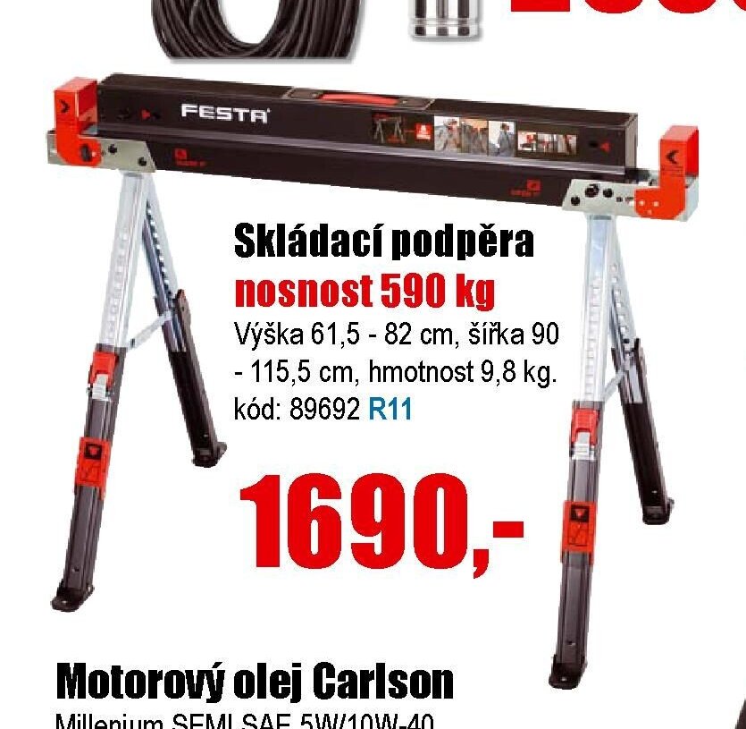 Skládací podpěra