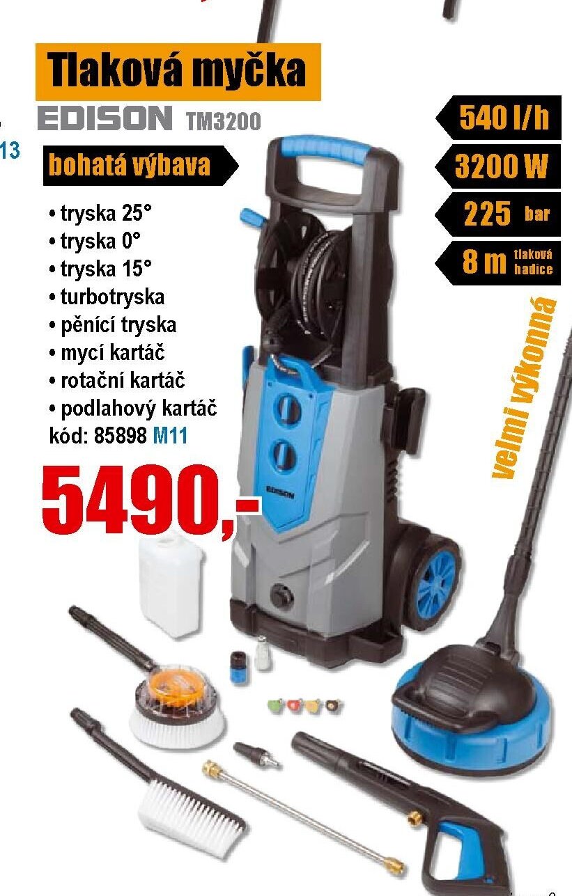Tlaková myčka EDISON TM3200