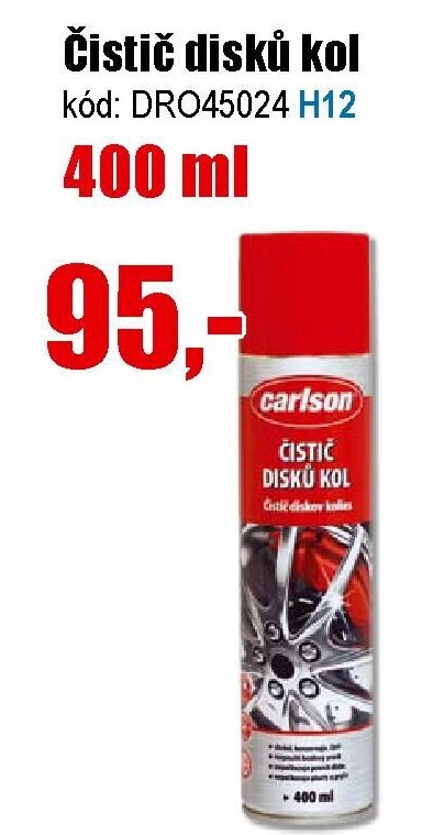 Čistič disků kol 400 ml