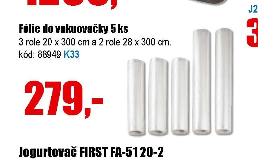 Fólie do vakuovačky 5 ks