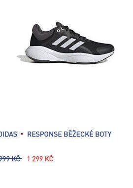 ADIDAS RESPONSE BĚŽECKÉ BOTY