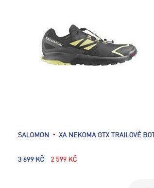 SALOMON XA NEKOMA GTX TRAILOVÉ BOTY