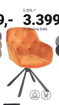 Otočná židle