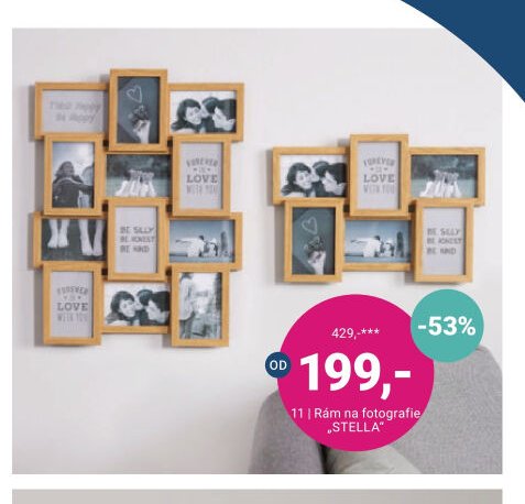 Rám na fotografie STELLA