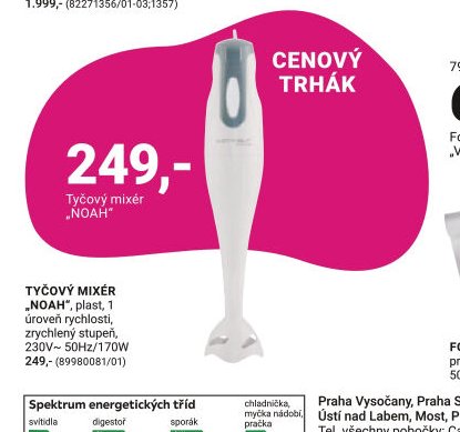 TYČOVÝ MIXÉR „NOAH“