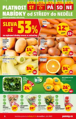 aktuální leták Penny Market 27.9.2023-4.10.2023