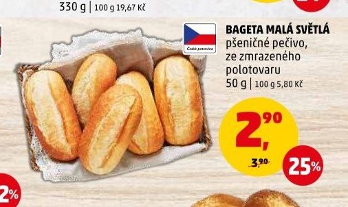 Bageta malá světlá