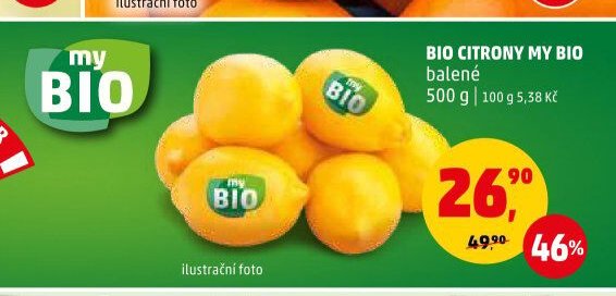 BIO CITRONY MY BIO balené