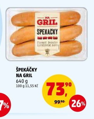Špekáčky na gril