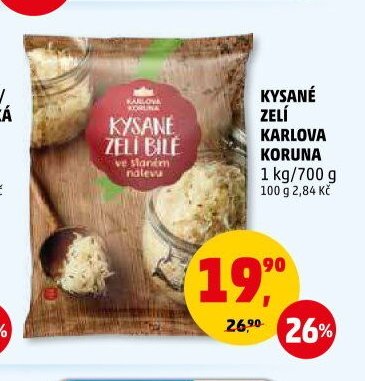 Kysané zelí Karlova Koruna