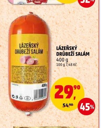 Lázeňský drůbeží salám