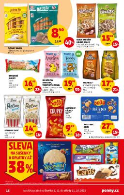 aktuální leták Penny Market 5.10.2023-11.10.2023