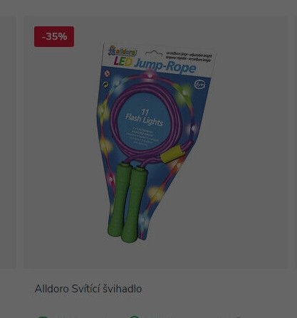 Alldoro Svítící švihadlo