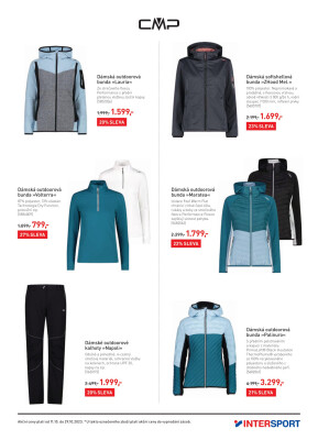 aktuální leták Intersport 11.10.2023-29.10.2023