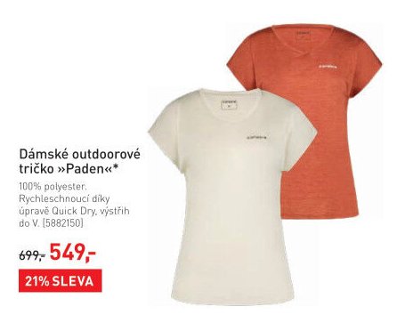 Dámská outdoorové tričko »Paden«*
