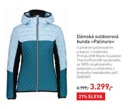 Dámská outdoorová bunda »Palinuro«