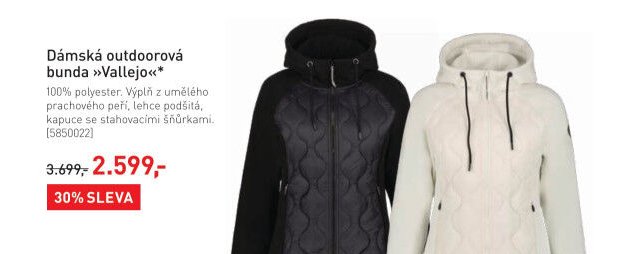 Dámská outdoorová bunda »Vallejo«