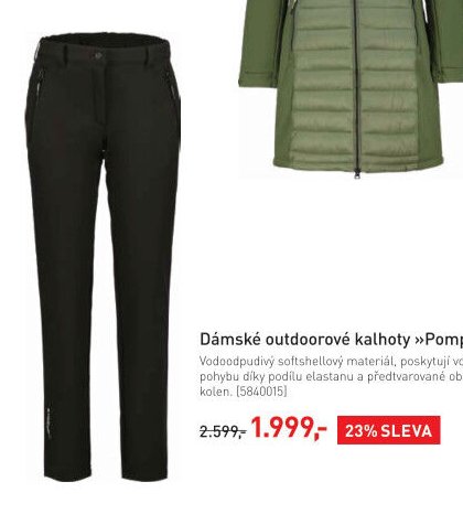 Dámské outdoorové kalhoty »Pompell«