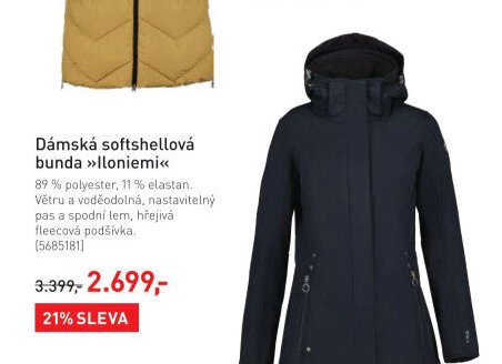Dámská softshellová bunda »Iloniemi«
