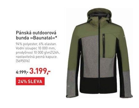Pánská outdoorová bunda »Baunatal«