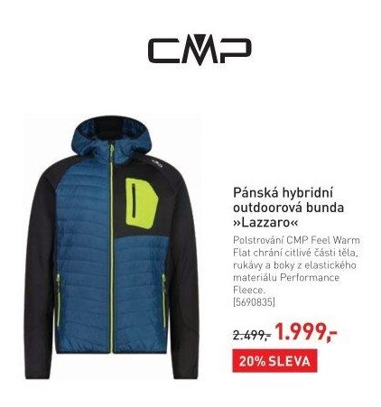 Pánská hybridní outdoorová bunda »Lazzaro«