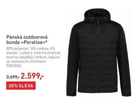 Pánská outdoorová bunda »Peraltaa«