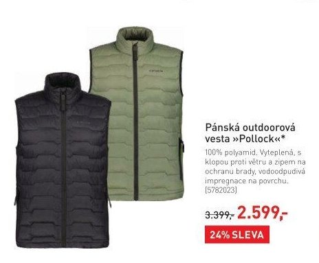 Pánská outdoorová vesta »Pollock«