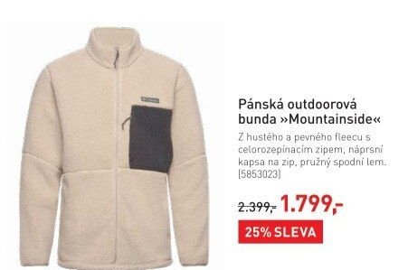 Pánská outdoorová bunda Mountainside