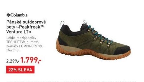 Pánské outdoorové boty Peakfreak Venture LT