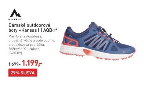 Dámské outdoorové boty Kansas III AQB