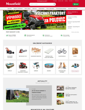 aktuální leták Mountfield 11.10.2023-17.10.2023