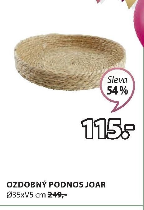 Ozdobný podnos Joar