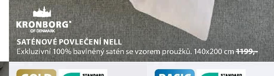Saténové povlečení NELL