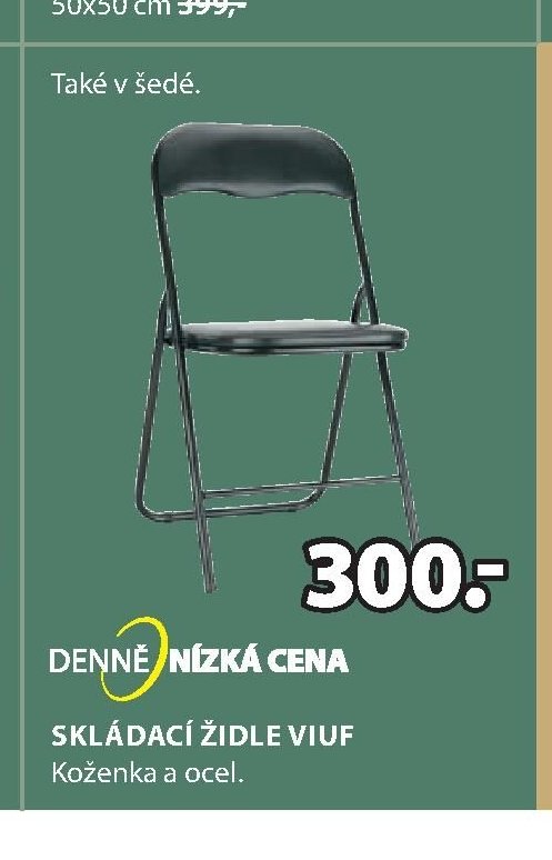 SKLÁDACÍ ŽIDLE VIUF