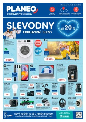aktuální leták Planeo 16.10.2023-22.10.2023